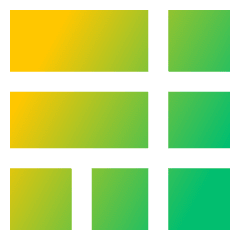 Layout Window 49 Icon from Sharp Gradient Set