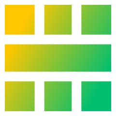 Layout Window 57 Icon from Sharp Gradient Set
