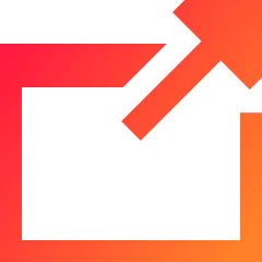 New Window Icon from Sharp Gradient Set