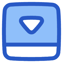 Bar Bottom Panel Close Icon from Plump Duo Set