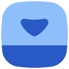 Bar Bottom Panel Close Icon from Flex Flat Set