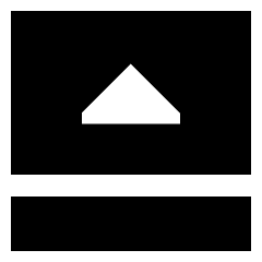 Bar Bottom Panel Open Icon from Sharp Solid Set