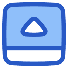 Bar Bottom Panel Open Icon from Plump Duo Set