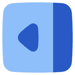 Bar Sidebar Right Panel Open Icon from Plump Flat Set