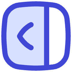 Bar Sidebar Right Panel Open Icon from Flex Duo Set