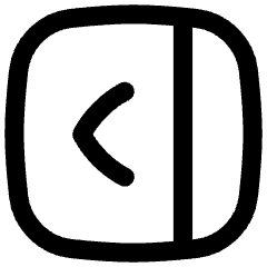 Bar Sidebar Right Panel Open Icon from Flex Line Set