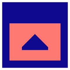 Bar Top Panel Close Icon from Sharp Pop Set