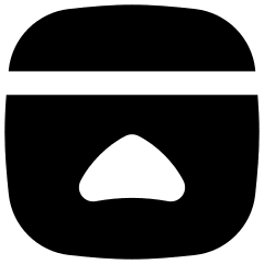 Bar Top Panel Close Icon from Flex Solid Set