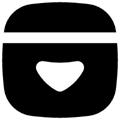 Bar Top Panel Open Icon from Flex Solid Set
