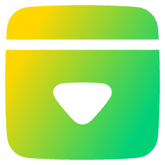 Bar Top Panel Open Icon from Plump Gradient Set
