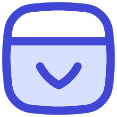 Bar Top Panel Open Icon from Flex Duo Set