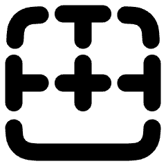 Border Bottom Icon from Plump Solid Set