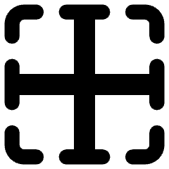 Border Center Icon from Core Remix Set