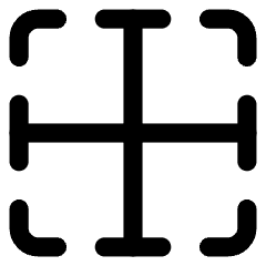 Border Center Icon from Core Line Set