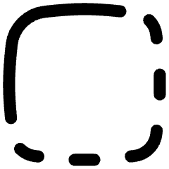 Border Corner Icon from Flex Line Set