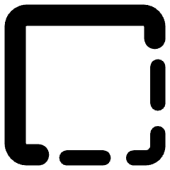 Border Corner Icon from Core Remix Set