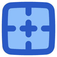 Border Frame Icon from Plump Flat Set