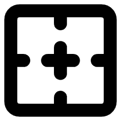 Border Frame Icon from Core Solid Set