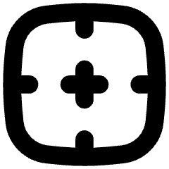 Border Frame Icon from Flex Solid Set