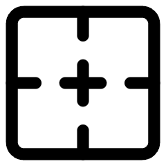 Border Frame Icon from Core Line Set