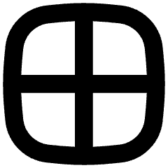 Border Full Icon from Flex Solid Set