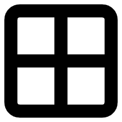 Border Full Icon from Core Solid Set