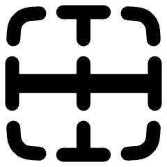 Border Horizontal Icon from Plump Remix Set