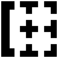 Border Left Icon from Sharp Remix Set