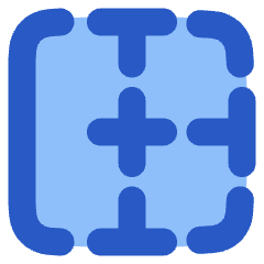 Border Left Icon from Plump Flat Set