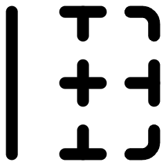 Border Left Icon from Core Line Set