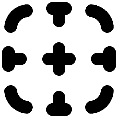 Border None Icon from Flex Solid Set