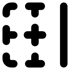 Border Right Icon from Core Solid Set