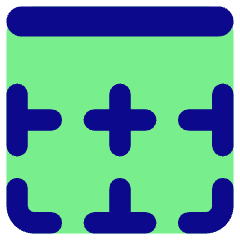 Border Top Icon from Core Pop Set