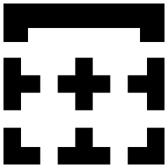 Border Top Icon from Sharp Remix Set