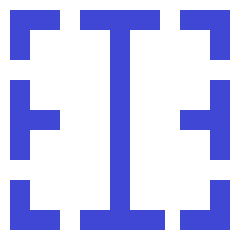 Border Vertical Icon from Sharp Duo Set
