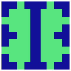 Border Vertical Icon from Sharp Pop Set