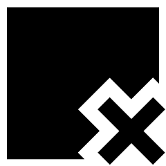 Close Window Remove Icon from Sharp Solid Set