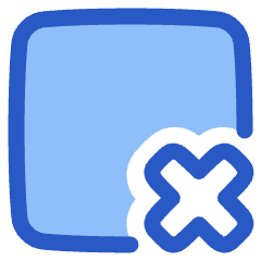 Close Window Remove Icon from Plump Duo Set