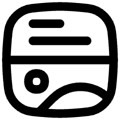 Graphic Template Website Ui Icon from Flex Line Set