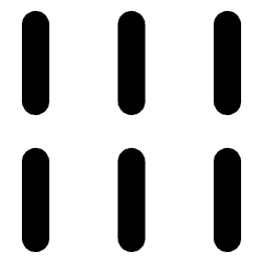 Grid Layout Module 1 Icon from Ultimate Bold Set