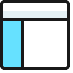 Layout 1 Icon from Ultimate Colors Set