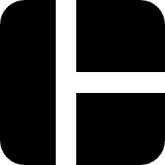Layout 1 Icon from Micro Solid Set