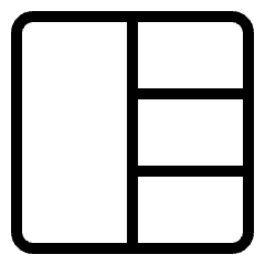 Layout 10 Icon from Ultimate Light Set