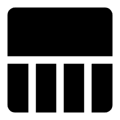 Layout 15 Icon from Ultimate Bold Set