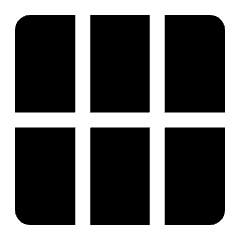 Layout 17 Icon from Ultimate Bold Set
