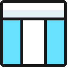 Layout 3 Icon from Ultimate Colors Set