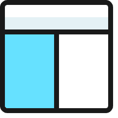 Layout 4 Icon from Ultimate Colors Set