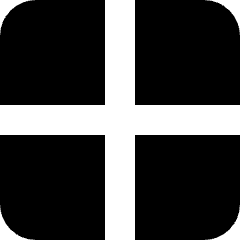 Layout Border Full Icon from Micro Solid Set