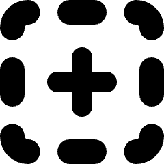 Layout Border None Icon from Micro Solid Set