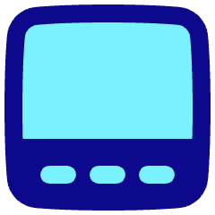 Layout Bottom Bar Icon from Plump Pop Set